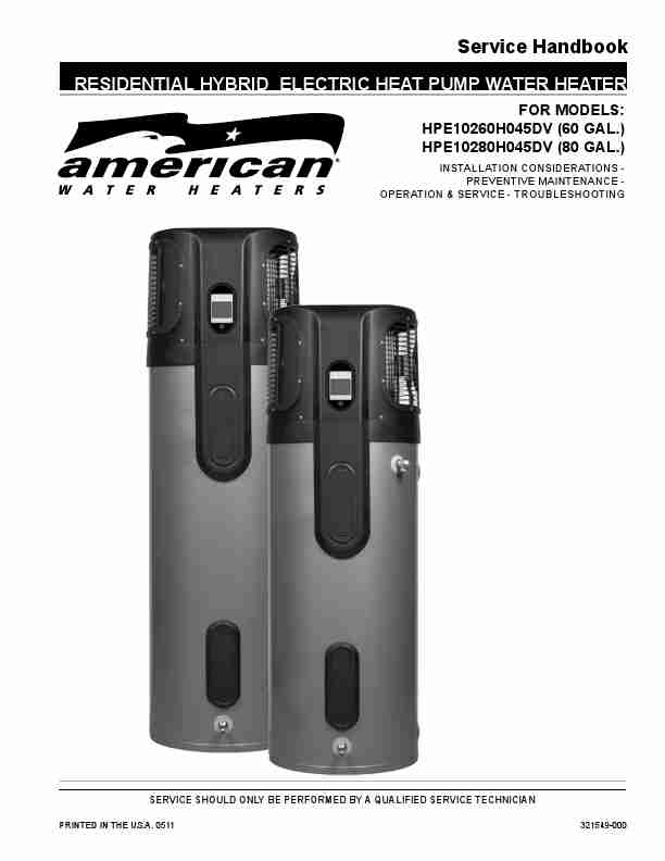 American Water Heater Water Heater HPE10260H045DV-page_pdf